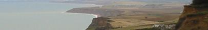 Blackgang Chine - Blackgang Cliffs - the clifftop seaview