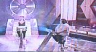 The Vault - Mel Sykes with a contestant